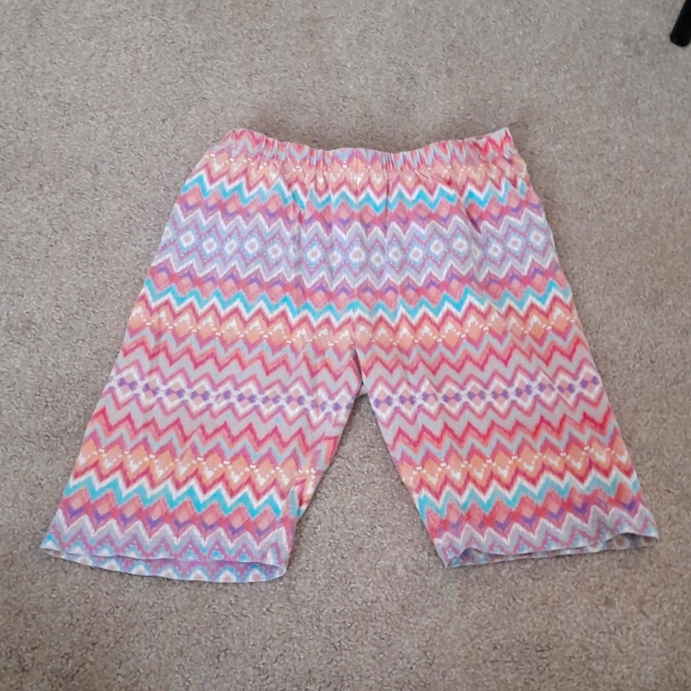 ✨️Children's Place Girls Size 10/12 Colorful Legging Shorts✨️
